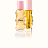 Mini hair perfume bottle and lip oil bottle.